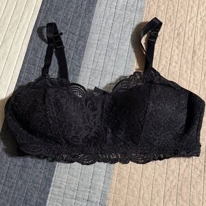 Bali Black Lace Underwire Bra